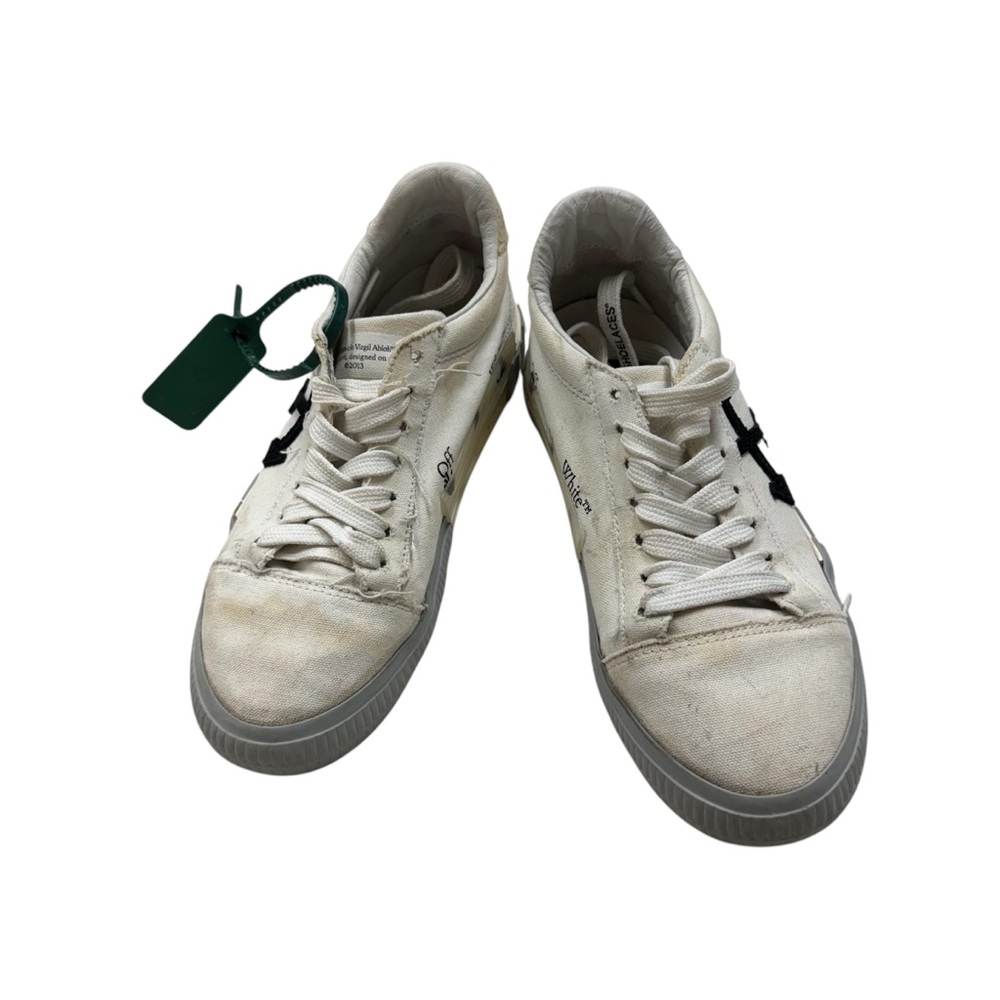 OFF WHITE women Vulc Sole low top canvas sneaker size 37